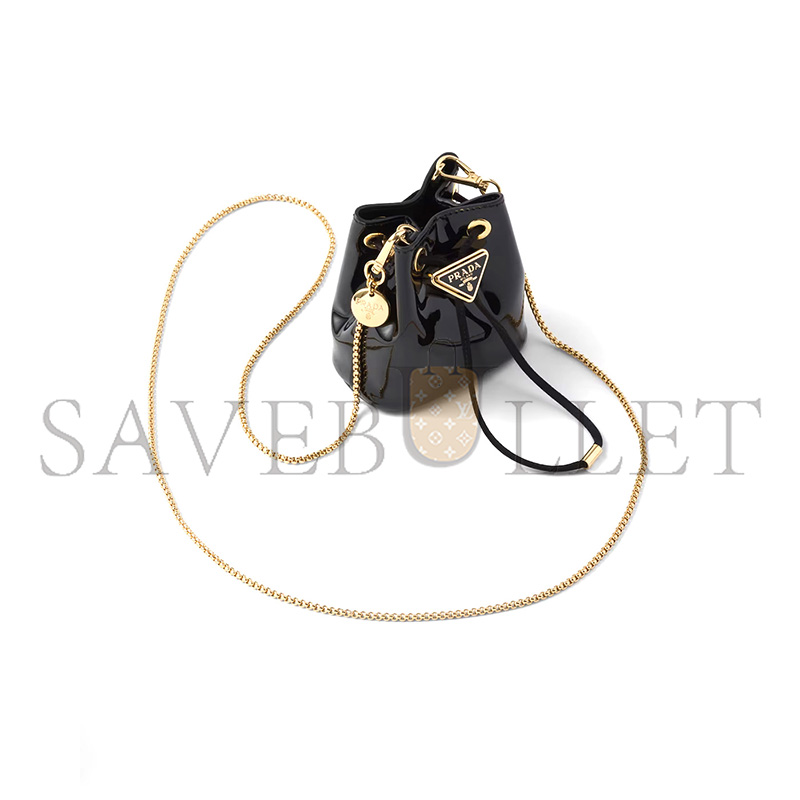 PRADA LEATHER MINI-POUCH 1NR016  (9.5*9*6cm)